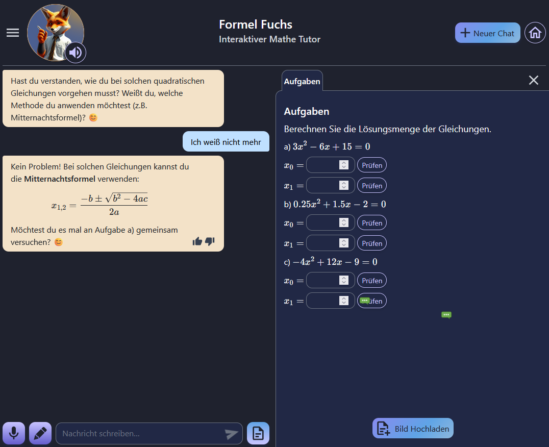 Schrittweise angepasste Hilfestellung